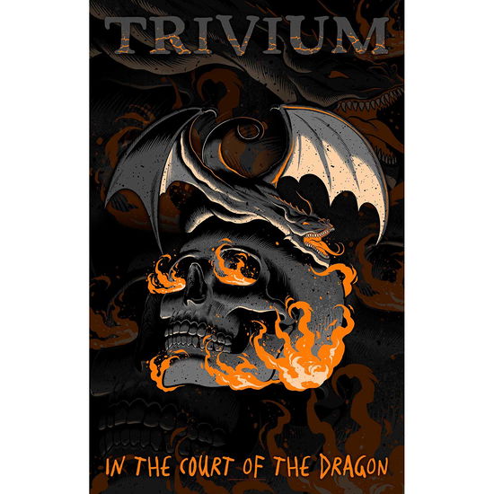 Trivium Textile Poster: In The Court Of The Dragon - Trivium - Fanituote -  - 5056365724148 - 