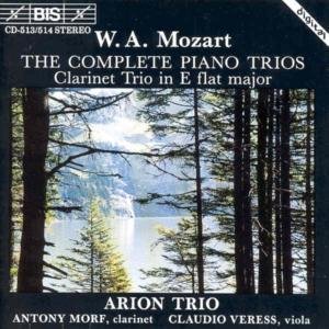 Cover for Mozart / Arion Trio · Complete Piano Trios (CD) (1994)
