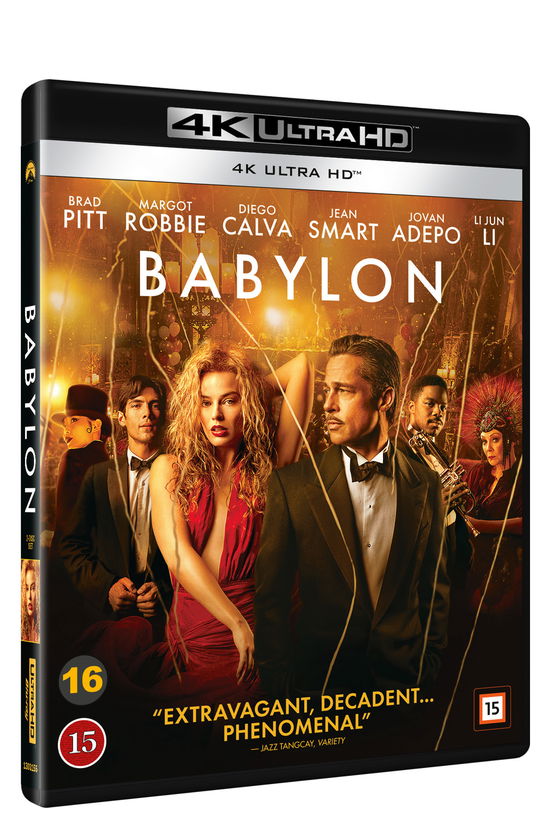 Cover for Babylon (4K Ultra HD/BD) (2023)