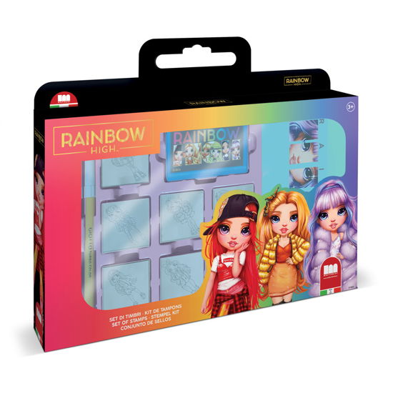 Cover for Rainbow High Stempelset 11dlg. (Toys)