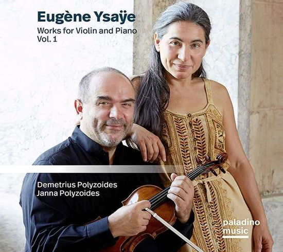 Cover for Polyzoides,demetrius / Polyzoides,janna · Eugene Ysaye: Works for Violin and Piano 1 (CD) (2021)