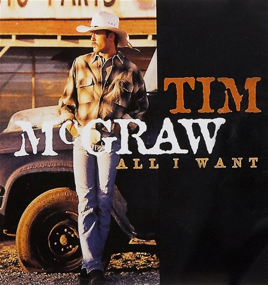 Cover for Tim Mcgraw · Tim Mcgraw-all I Want (CD) (1995)