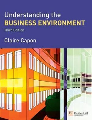 Cover for Claire Capon · Understanding the Business Environment (Paperback Book) (2009)