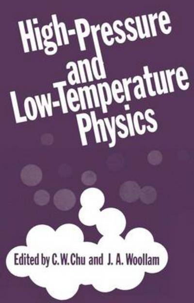 Cover for Woollam  J.a. · High Pressure and Low Temperature Physi (Gebundenes Buch) (1978)