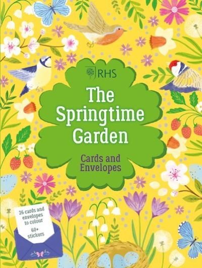 Cover for Tayabah Khan · The Springtime Garden Cards and Envelopes - RHS (Flashcards) (2022)