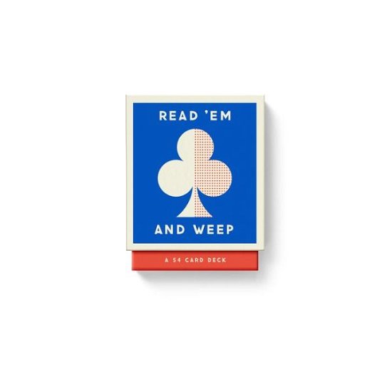 Read Em and Weep Playing Card Set - Brass Monkey - Bøger - Galison - 9780735381148 - 18. januar 2024