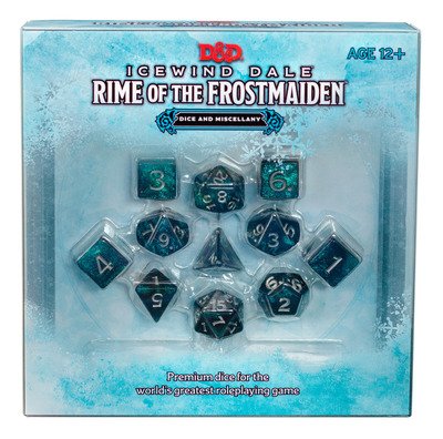 Cover for Wizards RPG Team · Icewind Dale : Rime of the Frostmaiden Dice and Miscellany (SPIEL) (2020)