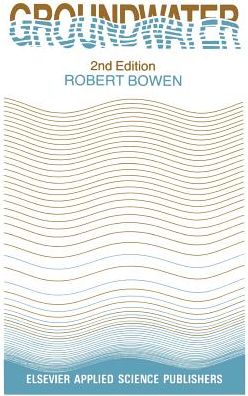 Cover for Robert Bowen · Groundwater (Hardcover Book) [2nd Ed. 1986 edition] (1986)