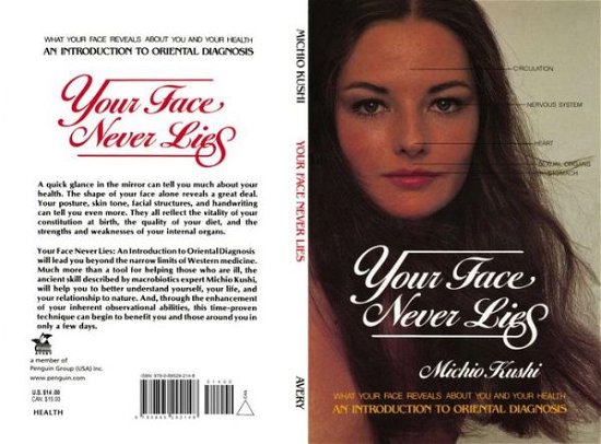 Cover for Michio Kushi · Your Face Never Lies: What Your Face Reveals About You and Your Health, an Introduction to Oriental Diagnosis (Pocketbok) (1983)