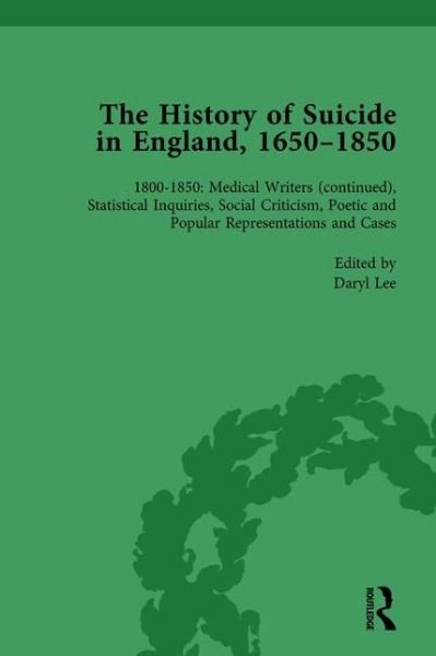 Cover for Mark Robson · The History of Suicide in England, 1650–1850, Part II vol 8 (Hardcover Book) (2012)