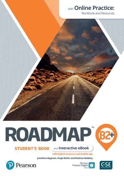 Cover for Pearson Education · Roadmap B2+ Student's Book &amp; eBook with Online Practice (Bok) (2021)