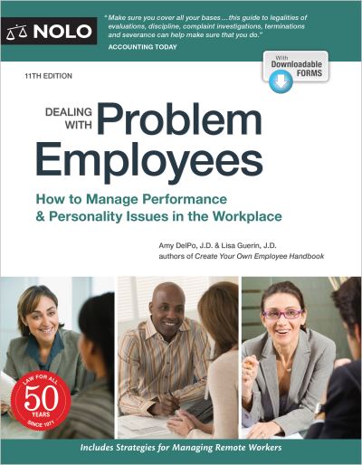 Cover for Amy Delpo · Dealing with Problem Employees (Book) (2021)