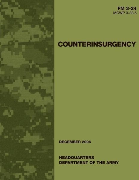 Cover for U.s. Marine Corps · Counterinsurgency (Fm 3-24 / Mcwp 3-33.5) (Paperback Book) (2012)
