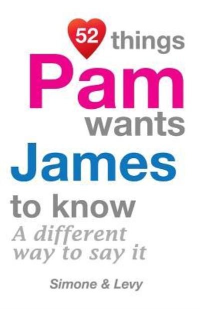52 Things Pam Wants James To Know - Simone - Boeken - Createspace Independent Publishing Platf - 9781511946148 - 31 oktober 2014