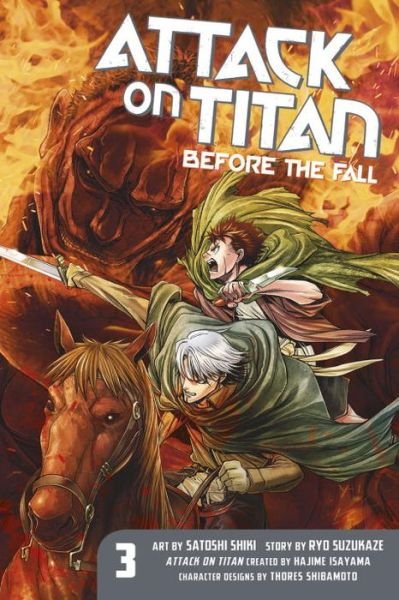 Cover for Hajime Isayama · Attack On Titan: Before The Fall 3 (Paperback Bog) (2014)