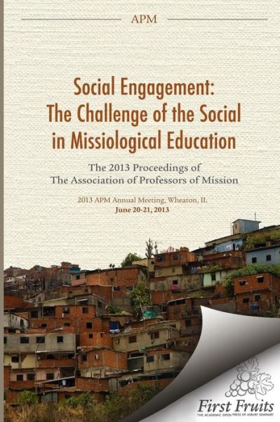 Cover for Association of Professors of Mission · Social Engagement (Paperback Book) (2013)