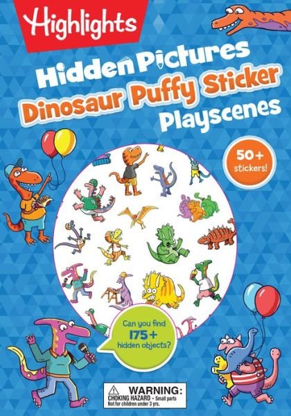 Cover for Dinosaur Puffy Sticker Playscenes - Puffy Sticker Playscene (Paperback Book) (2020)