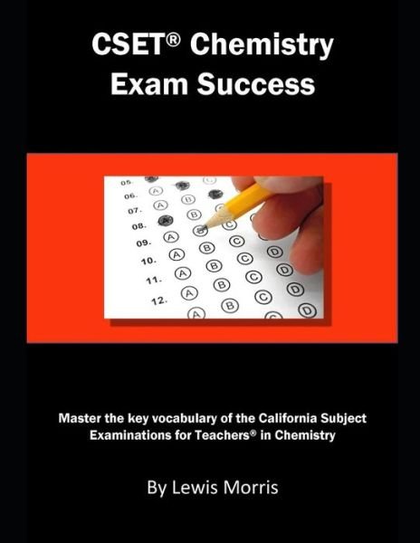 Cover for Lewis Morris · Cset Chemistry Exam Success (Taschenbuch) (2018)