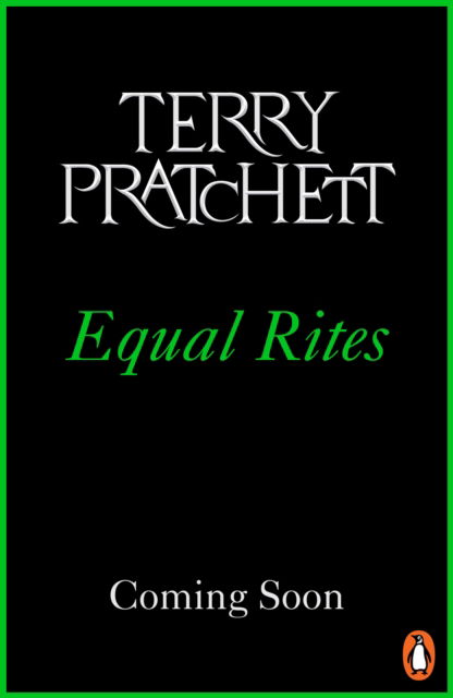 Cover for Terry Pratchett · Equal Rites: (Discworld Novel 3) - Discworld Novels (Paperback Bog) (2022)