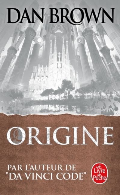 Cover for Dan Brown · Origine (Paperback Book) (2018)