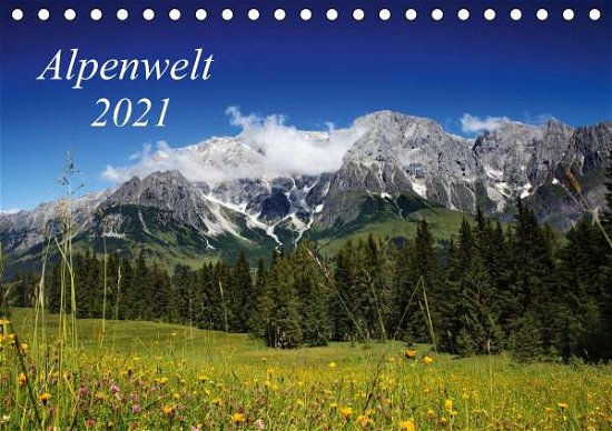 Cover for Schwarz · Alpenwelt 2021 (Tischkalender 2 (Book)