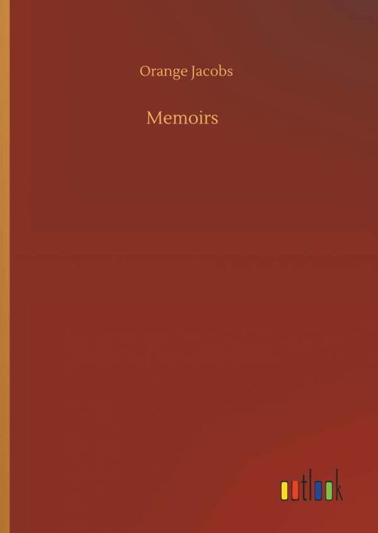 Cover for Jacobs · Memoirs (Buch) (2018)