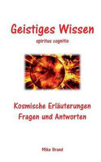 Cover for Brand · Kosmische Erläuterungen (Buch) (2023)