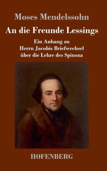 Cover for Mendelssohn · An die Freunde Lessings (Buch) (2019)