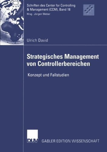 Cover for David Ulrich · Strategisches Management von Controllerbereichen - Schriften DES Center for Controlling and Management (Ccm) (Paperback Bog) [2005 edition] (2005)