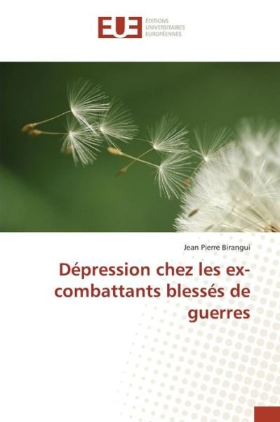Cover for Birangui Jean Pierre · Depression Chez Les Ex-combattants Blesses De Guerres (Paperback Book) (2015)