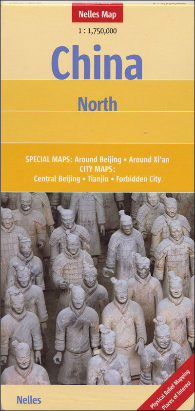 Nelles Map China: North* 1:1.75 mill. - Nelles Verlag - Książki - Nelles Verlag - 9783865742148 - 2001