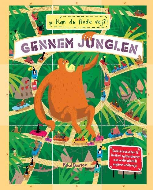 Cover for Joanna Mclnerney · Kan du finde vej?: Kan du finde vej? - Gennem junglen (Gebundesens Buch) [1. Ausgabe] (2016)