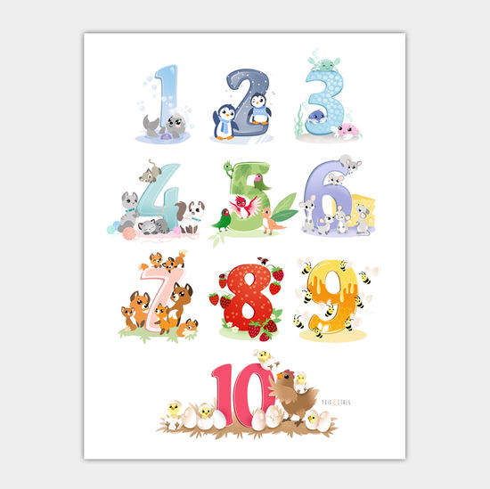 Talplakat 50x70cm - - Merchandise - PRIK & STREG - 9788793774148 - 2021