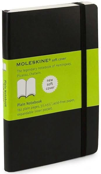 Moleskine Soft Cover Pocket Plain Notebook Black - Moleskine Classic - Moleskine - Bøger - Moleskine srl - 9788883707148 - 29. juni 2010