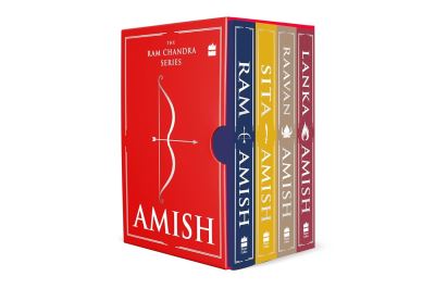 Cover for Amish Tripathi · The Ram Chandra Series Special Edition: Ram: Scion of Ikshvaku, Sita: Warrior of Mithila, Raavan: Enemy of Aryavarta (Book) (2023)