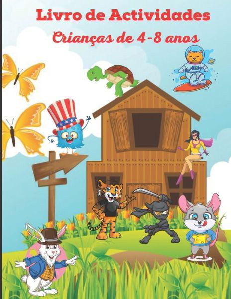 Cover for G2g Editions · Livro de Actividades Criancas de 4-8 anos (Pocketbok) (2020)