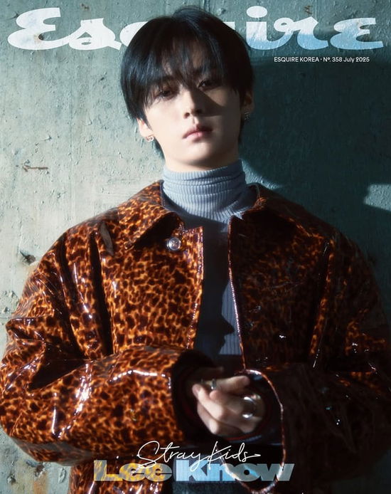 Cover for STRAY KIDS (LEE KNOW) · Esquire Korea August 2025 (Magazine) [A edition] (2025)