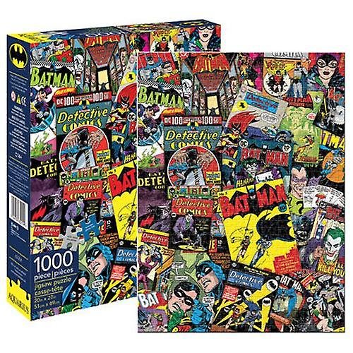 Dc Comics- Batman Collage 1000 Pc Jigsaw Puzzle - Dc Comics - Merchandise - AQUARIUS - 0184709652149 - 25. februar 2021