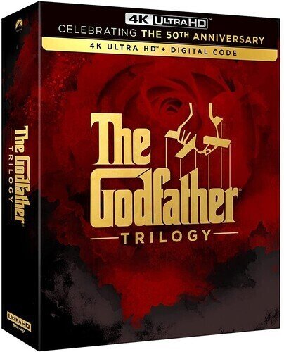 Cover for Godfather Trilogy (4K UHD Blu-ray) (2022)