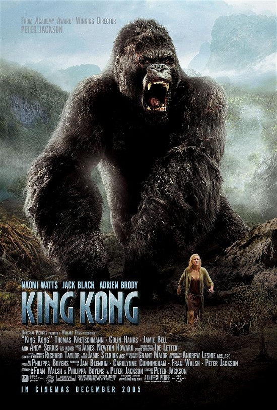 King Kong - King Kong - Movies -  - 0191329258149 - April 9, 2024