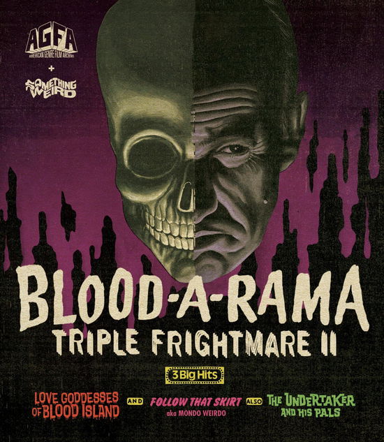 Cover for Blood-a-rama Triple Frightmare II (Blu-ray) (2025)