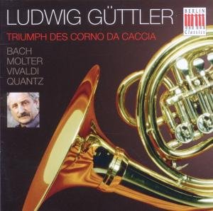 Cover for Guttler / Virtuosi Saxoniae · Triumph of the Corno Da Caccia (CD) (2011)