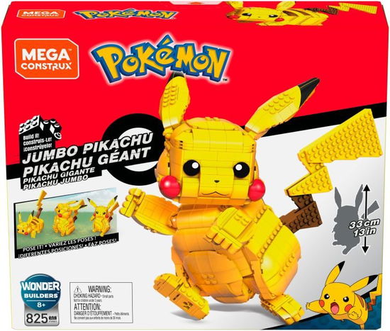 Mattel - Pokemon - Mega Construx Pokémon Pikachu conjunto de