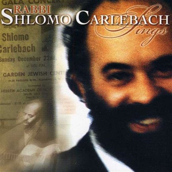 Cover for Shlomo Carlebach · Rabbi Shlomo Carlebach Sings (CD) (2013)