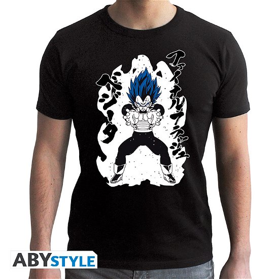 DRAGON BALL SUPER - Tshirt Royal Blue Vegeta man - T-Shirt Männer - Merchandise - ABYstyle - 3665361024149 - 7. februar 2019