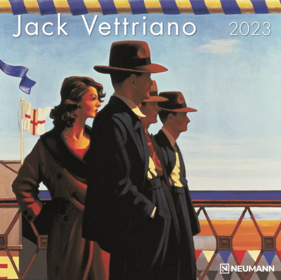 Jack Vettriano Square Wall Calendar 2023 (Kalender) (2022)