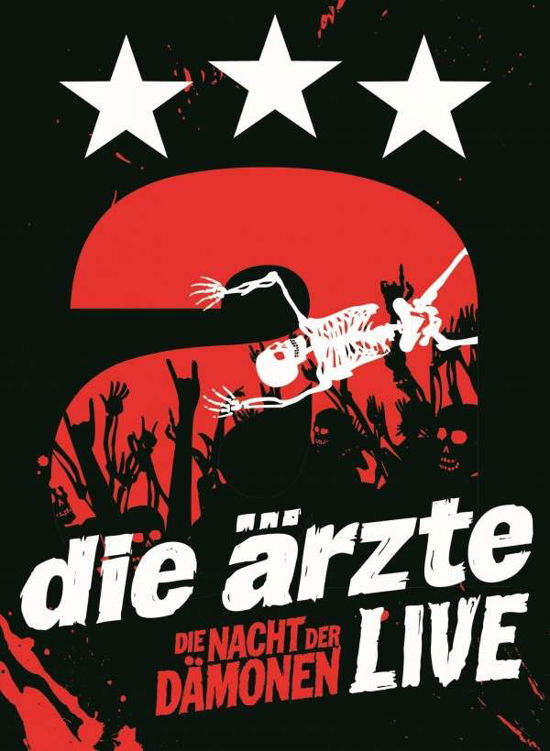 Cover for Die Ärzte · Live - Die Nacht Der Dämonen (DVD) (2013)
