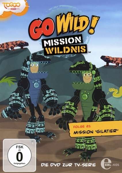 (21)dvd Z.tv-serie-mission Gilatier - Go Wild!-mission Wildnis - Elokuva - EDELKIDS - 4029759110149 - perjantai 13. toukokuuta 2016