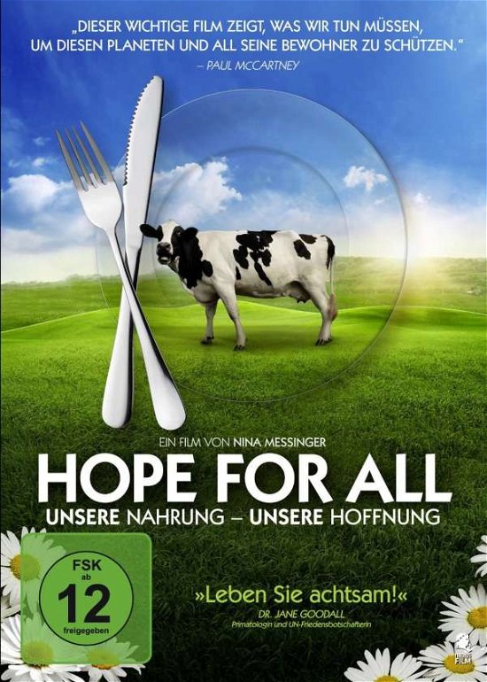 Cover for Nina Messinger · Hope For All - Unsere Nahrung - Unsere Hoffnung (DVD) (2016)