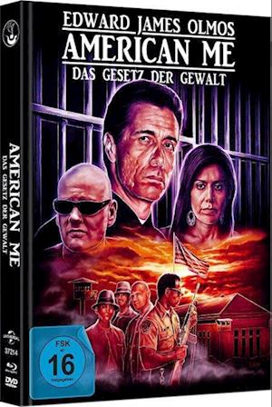 Cover for Olmos,edward James / Forsythe,william · American Me - Das Gesetz Der Gewalt (Limited Mb) (Blu-ray) (2023)